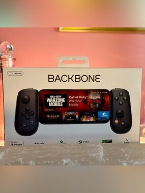 BACKBONE One Mobile Gaming Controller for iPhone - Black